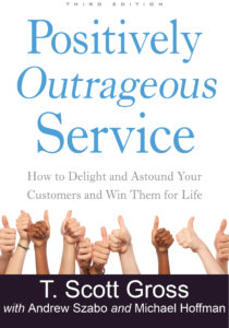 Cover image of the book Positively Outrageous Service